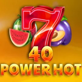 Official Slots logo: 40 Power Hot by Amusnet Interactive at Elabet Casino
