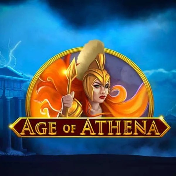 Age of Athena slot logo by Epic Industries at Elabet Casino
