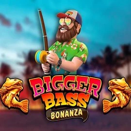 Official Slots logo: Bigger Bass Bonanza by Pragmatic Play at Elabet Casino