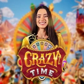Play the Crazy Time slot by Evolution on Elabet Casino