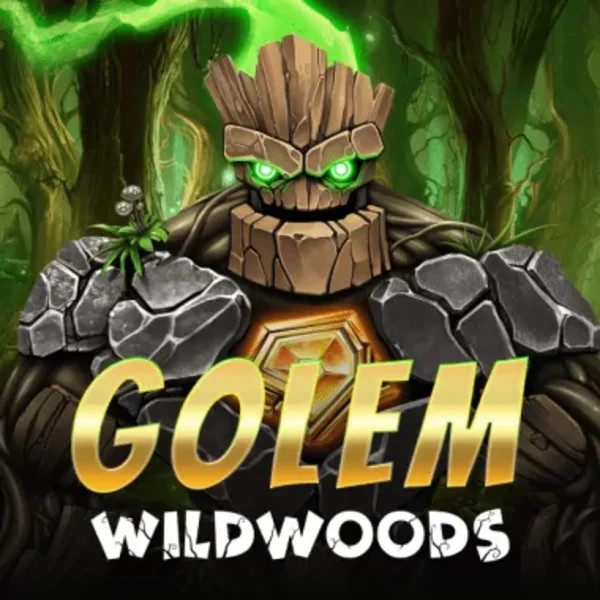 Golem Wildwoods slot logo by BF Games at Elabet Casino