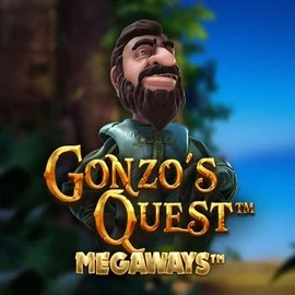 Gonzo's Quest Megaways game by Red Tiger Gaming – logo hosted on Elabet Casino