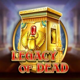 Legacy of Dead game by Play’n GO – logo hosted on Elabet Casino
