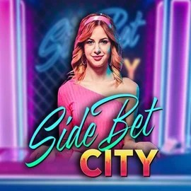 Official Live Casino logo: Side Bet City by Evolution at Elabet Casino
