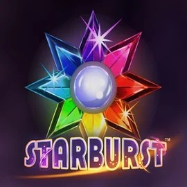 Starburst logo by NetEnt at Elabet Casino
