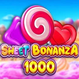Sweet Bonanza 1000 casino game by Pragmatic Play – featured logo at Elabet Casino