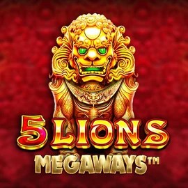 5 Lions Megaways slot logo by Pragmatic Play at Elabet Casino