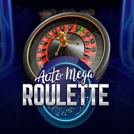 Auto Mega Roulette slot icon by Pragmatic Play, available at Elabet Casino