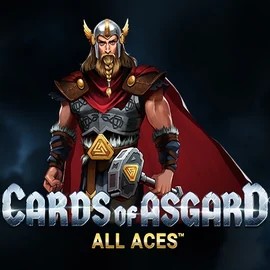 Cards of Asgard All Aces slot icon by Switch Studios, available at Elabet Casino