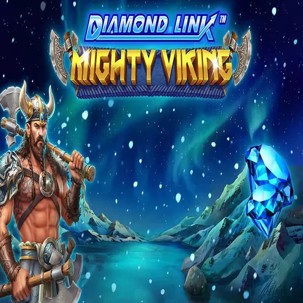 Diamond Link Mighty Viking casino game by Greentube – featured logo at Elabet Casino