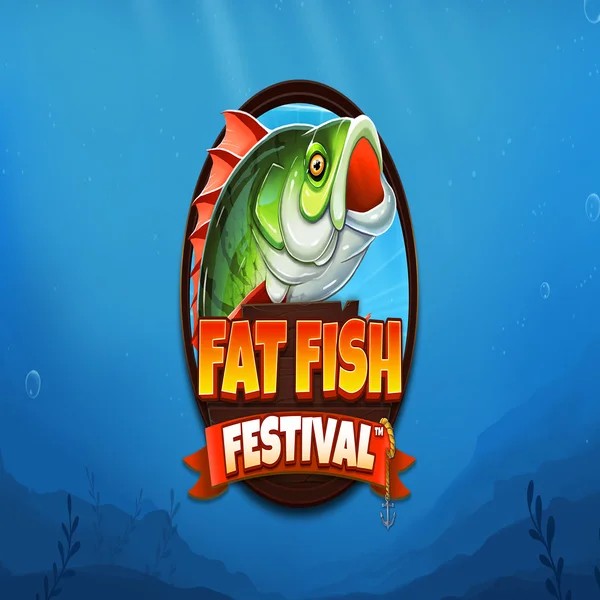 Fat Fish Festival slot logo by Wishbone Games at Elabet Casino