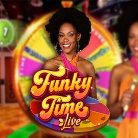Live Casino logo of Funky Time from Evolution at Elabet Casino