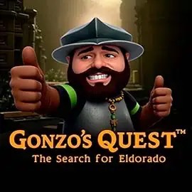 Gonzo's Quest logo by NetEnt Elabet Casino