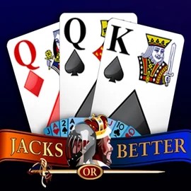Official Poker logo: Jacks or Better (Origins) by Playtech at Elabet Casino