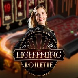 Lightning Roulette logo – Live Casino by Evolution at Elabet Casino