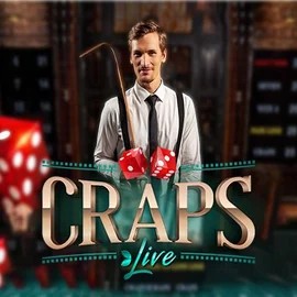 Live Craps logo – Live Casino by Evolution at Elabet Casino