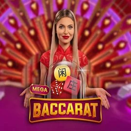 Enjoy Mega Baccarat by Pragmatic Play – logo hosted on elabetscasino.com