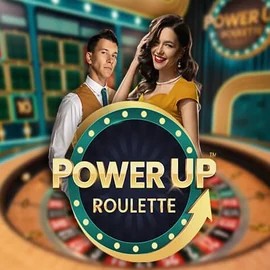 PowerUP Roulette game by Pragmatic Play – logo hosted on Elabet Casino