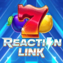 Reaction Link slot logo by Playtech at Elabet Casino