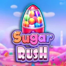 Sugar Rush logo by Pragmatic Play Elabet Casino