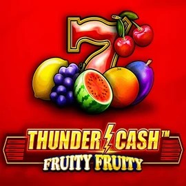 Thunder Cash Fruity Fruity by Novomatic, showcased at elabetscasino.com – game logo